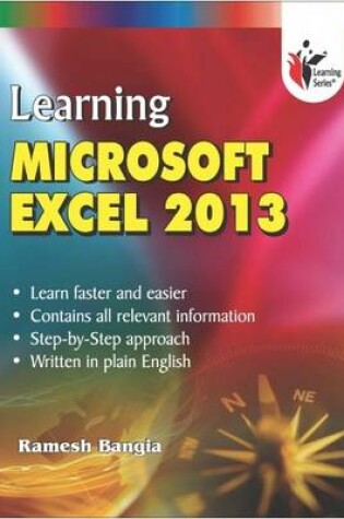 Cover of Learning Microsoft Excel 2013