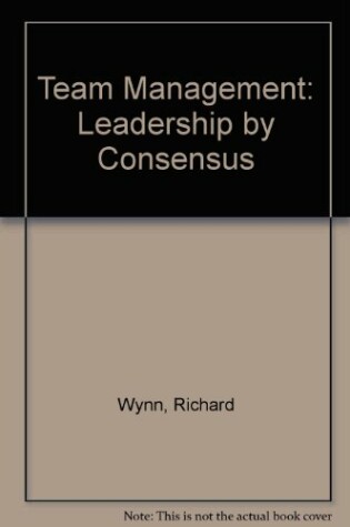 Cover of Team Management