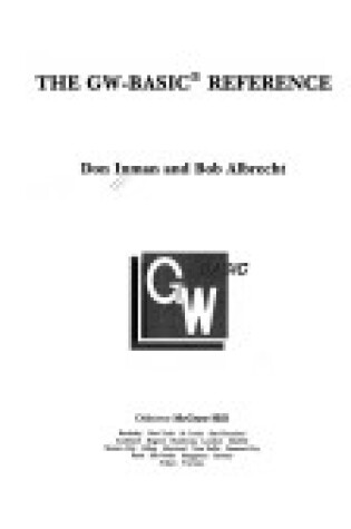 Cover of G. W.-BASIC Reference