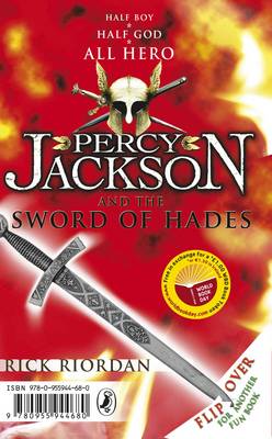 Book cover for Percy Jackson and the Sword of Hades / Horrible Histories: Groovy Greeks