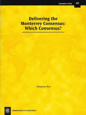 Book cover for Delivering the Monterrey Consensus