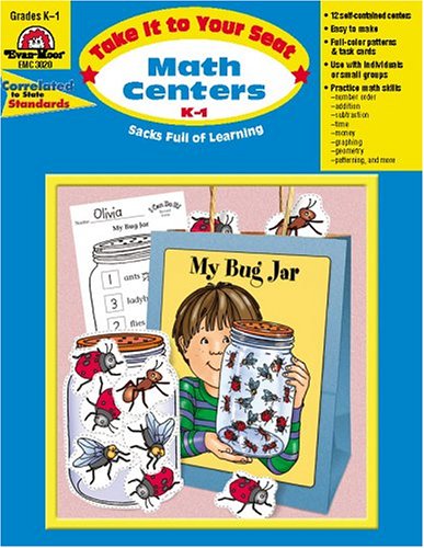 Cover of Math Centers K-1