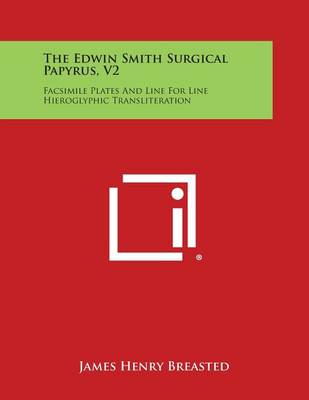 Book cover for The Edwin Smith Surgical Papyrus, V2