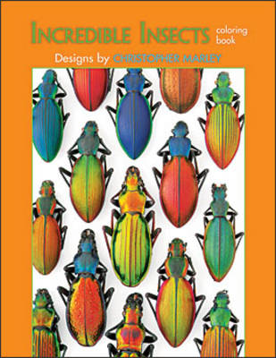 Cover of Incredible Insects of Christopher Marley Colouring Book