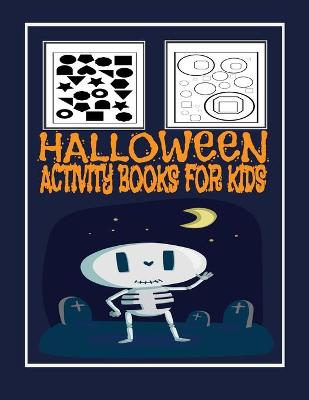 Book cover for Halloween Coloring Book for kids