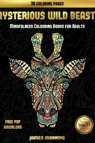 Cover of Mindfulness Colouring Books for Adults