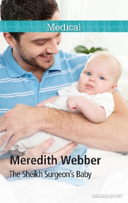 Book cover for The Sheikh Surgeon's Baby