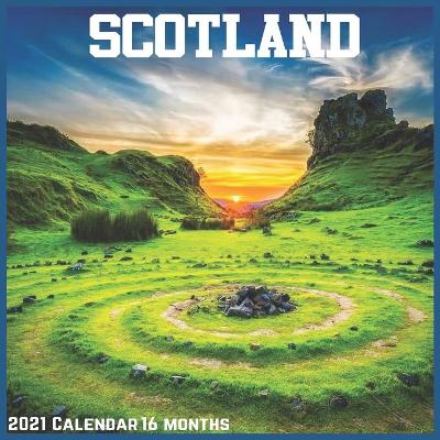 Book cover for Scotland 2021 Calendar