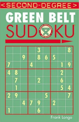 Book cover for Second-Degree Green Belt Sudoku®