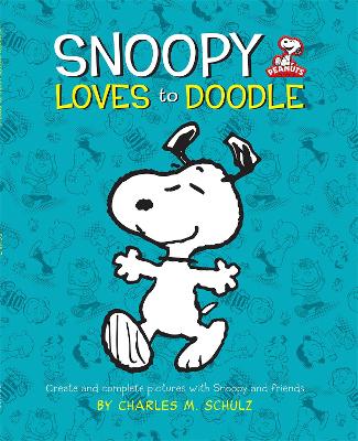 Book cover for Peanuts: Snoopy Loves to Doodle