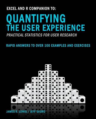 Book cover for Excel and R Companion to Quantifying the User Experience