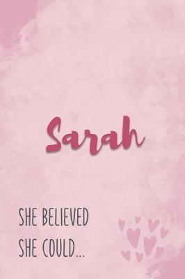 Book cover for Sarah She Believe She Could