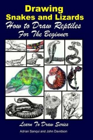 Cover of Drawing Snakes and Lizards - How to Draw Reptiles For the Beginner