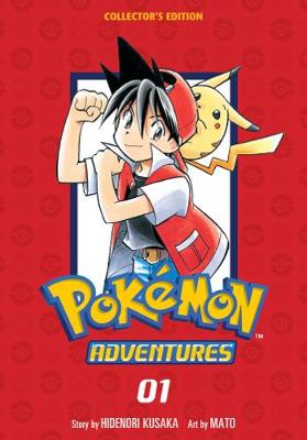 Book cover for Pokémon Adventures Collector's Edition, Vol. 1