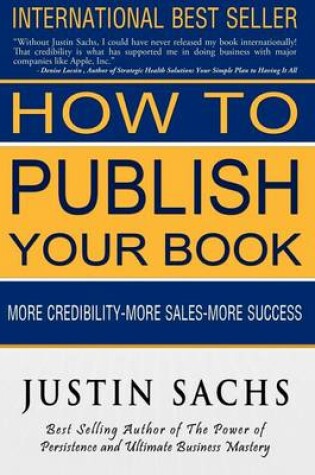 Cover of How to Publish Your Book