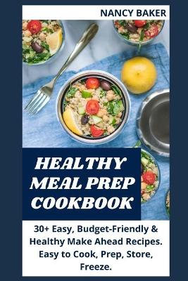 Book cover for Healthy Meal Prep Cookbook