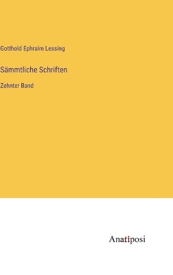 Book cover for Sämmtliche Schriften