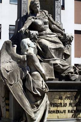 Book cover for A Statue of Two Angels in Argentina