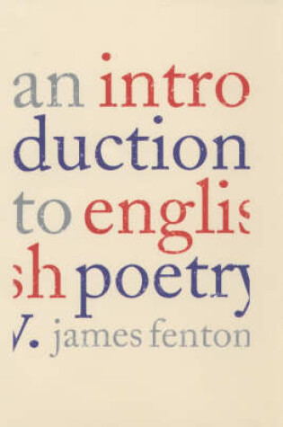 Cover of An Introduction to English Poetry