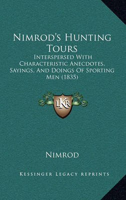 Book cover for Nimrod's Hunting Tours