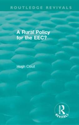 Cover of A Rural Policy for the EEC (1984)