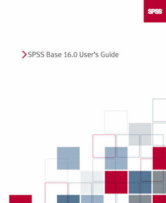 Book cover for SPSS 16.0 Base User's Guide