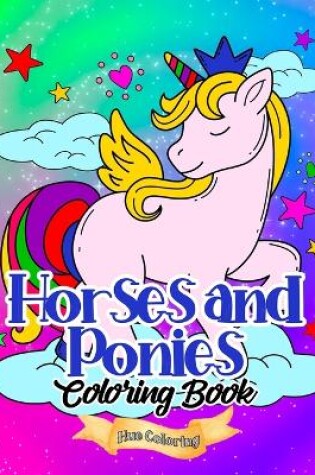 Cover of Horses and Ponies Coloring Book