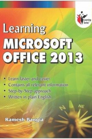 Cover of Learning Microsoft Office 2013