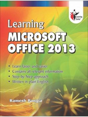 Book cover for Learning Microsoft Office 2013