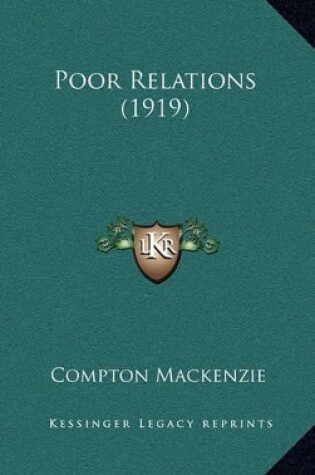 Cover of Poor Relations (1919)