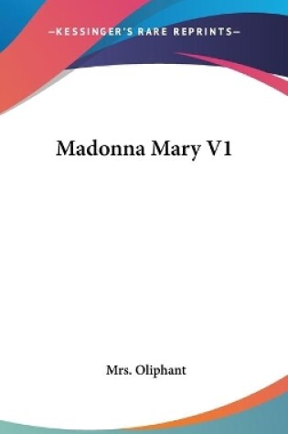 Cover of Madonna Mary V1