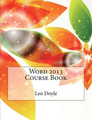 Book cover for Word 2013 Course Book