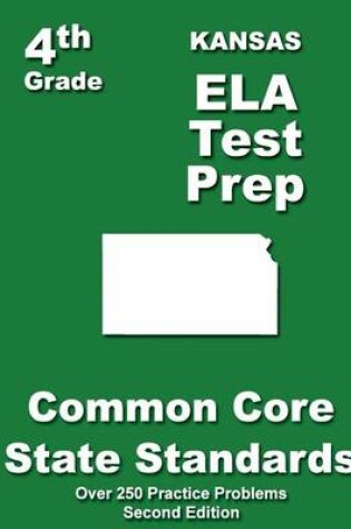 Cover of Kansas 4th Grade ELA Test Prep