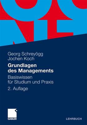 Book cover for Grundlagen Des Managements