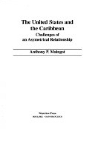 Cover of The United States And The Caribbean