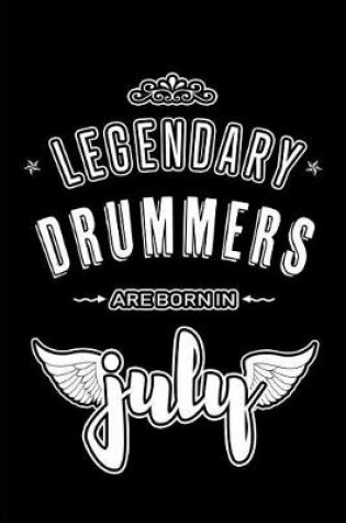 Cover of Legendary Drummers are born in July