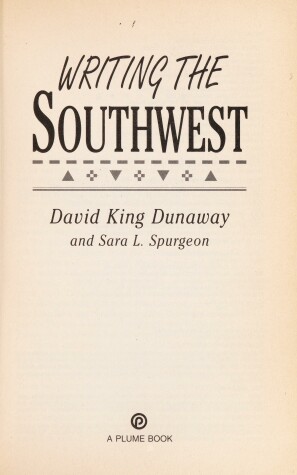 Book cover for Writing the Southwest