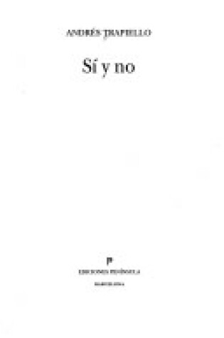 Cover of Si y No