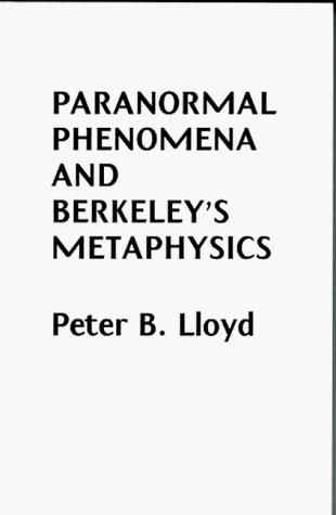 Book cover for Paranormal Phenomena and Berkeley's Metaphysics