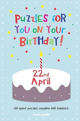 Book cover for Puzzles for you on your Birthday - 22nd April