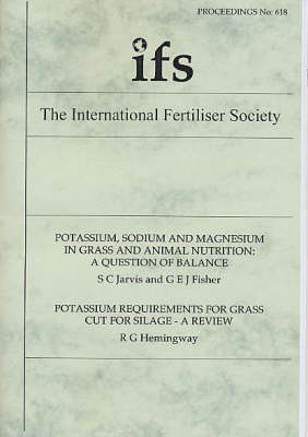 Cover of Potassium, Sodium and Magnesium in Grass and Animal Nutrition