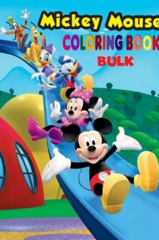 Cover of Mickey Mouse Coloring Book Bulk.