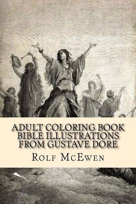 Book cover for Adult Coloring Book: Bible Illustrations from Gustave Dore