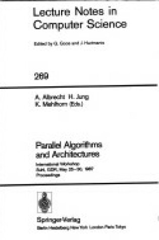 Cover of Parallel Algorithms & Architectures