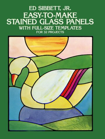 Book cover for Easy-to-Make Stained Glass Panels