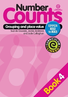 Book cover for Number Counts Grouping & Place Value Upp