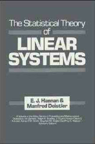 Cover of The Statistical Theory of Linear Systems