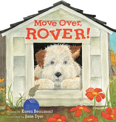 Book cover for Move Over, Rover! Shaped Board Book