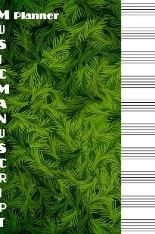 Cover of Music Manuscript Planner