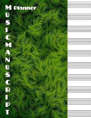 Book cover for Music Manuscript Planner